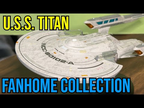 Fanhome Star Trek Collection U.S.S. Titan NCC-80102-A Die-Cast