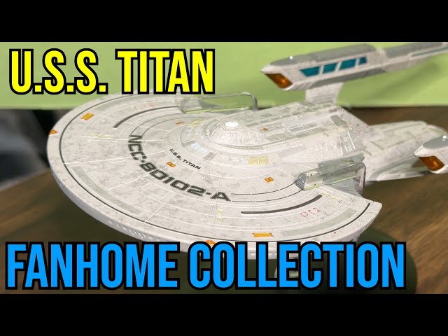 Fanhome Star Trek Collection U.S.S. Titan NCC-80102-A Die-Cast