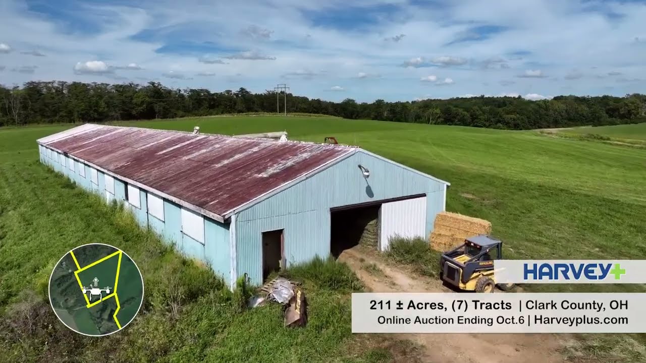 211 Acre Farm For SAle in Clark County, OH YouTube
