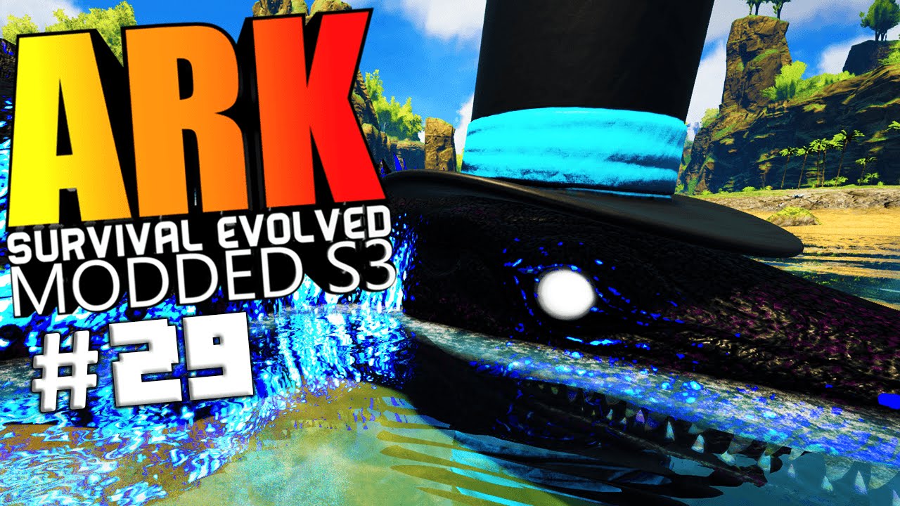 Ark Survival Evolved Water God Mormaw Warden Boss Fight Dmg Test Modded 29 Ark Mods Gameplay