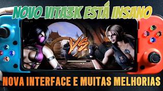 VITA3K COM NOVA INTERFACE E MELHORIAS INCRÍVEIS - COMO CONFIGURAR E TESTE EM JOGOS PESADOS