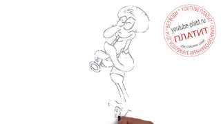 СПАНЧ БОБ  Как нарисовать губку боба(ГУБКА БОБ. Как правильно нарисовать спанч боба или губку боба поэтапно. На самом деле легко и просто http://youtu.b..., 2014-09-12T18:26:19.000Z)