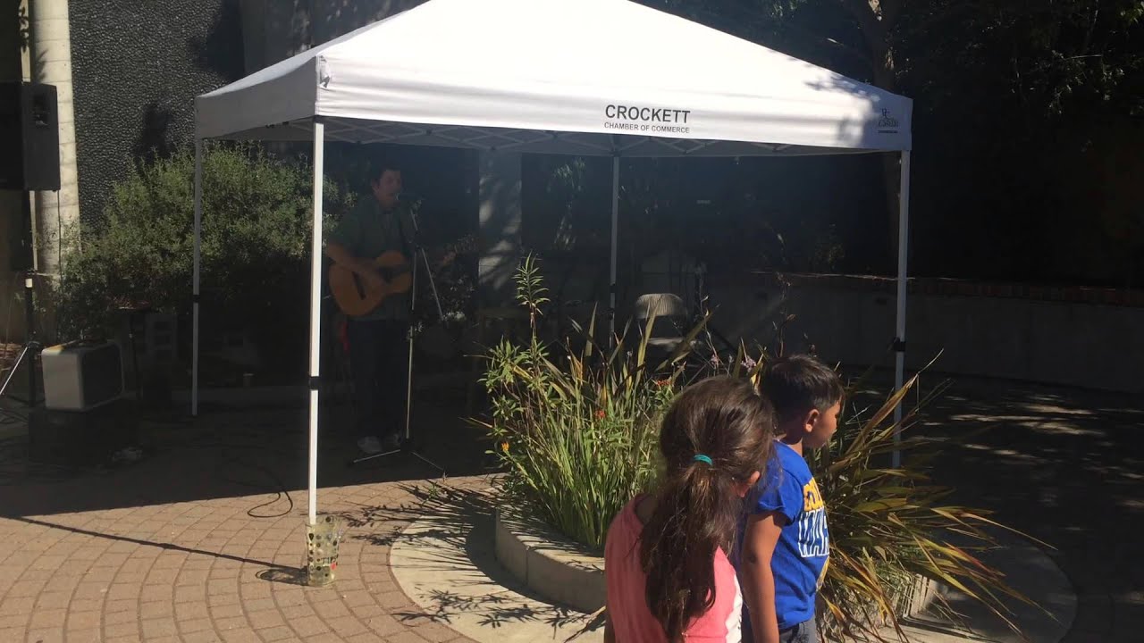 Joe Brazil at the Crockett Farmers Market YouTube