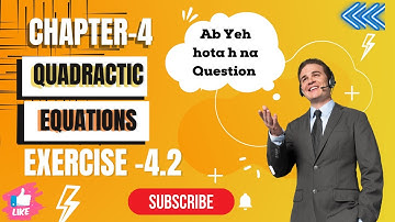 chapter 4 | Quadratic Equations |Exercise 4.2 | Question 1 (iv) | third Question | Board Exam |