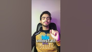Easy way to Uninstall Unusual Apps from PC c💻#pctech #pctips #ytshorts