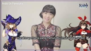 [GenshinImpact][IDN SUB] Interview dengan pengisi suara Lisa, Rie Tanaka