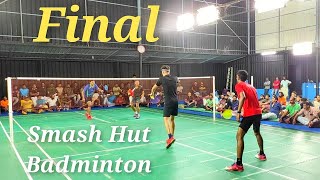 Finals - Smash Hut Badminton Academy Men Doubles Tournament SIDARTH.T & DHILEPAN vs SHIJAS & JAISON screenshot 5