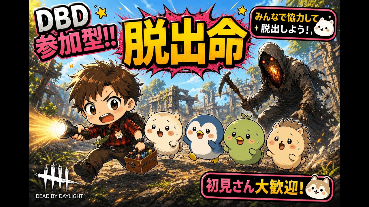 DBD】キラーもサバも楽しみたい【参加型】 - YouTube