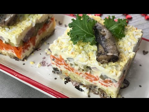 Вкуснейший Салат на Праздничный стол на Новый год 2024