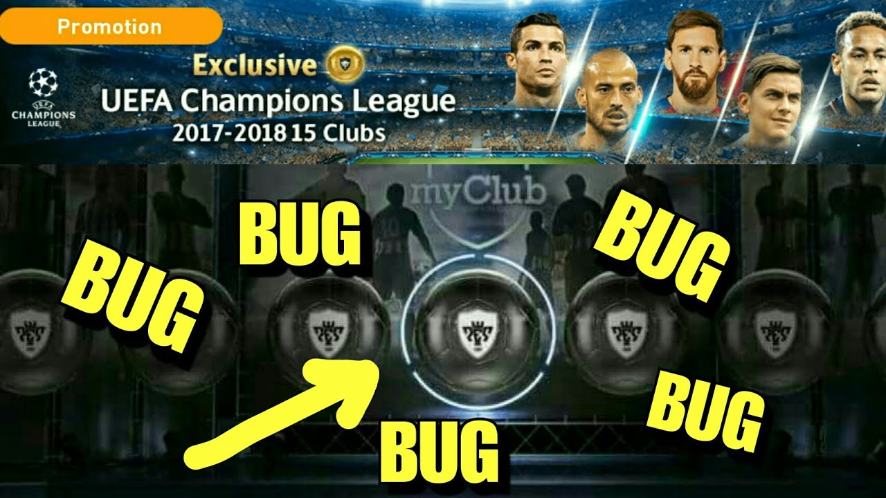 Black Ball Opening BUG 100%!!!!  PES 2018 Mobile