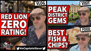 Peak District Visit - Tagg Lane Dairy - Bakewell Fish Restaurant - Red Lion (BAD) - Chatsworth House