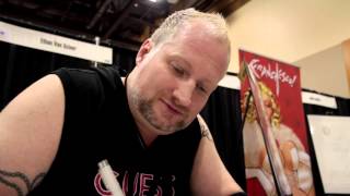 A quick interview with green lantern artist ethan van sciver on the
last day of phoenix comicon 2015 you can find twitter
https://twitter.com/ethanv...