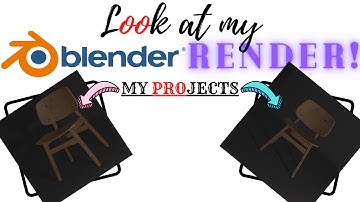 BLENDER RENDER #BlenderGuru Chair Tutorial