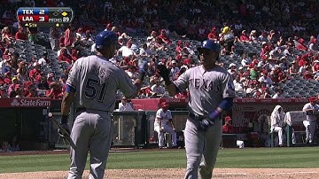 TEX@LAA: Andrus laces an RBI single to center field