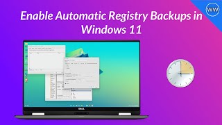 how to enable automatic registry backup on windows