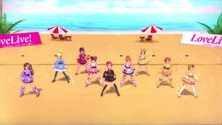 [SIF AC] Natsuiro Egao de 1,2,Jump! Dance focus video