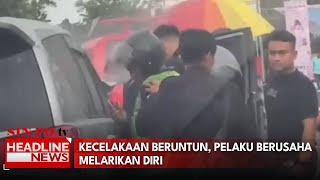 Multiple Accidents, Perpetrator Tries to Escape