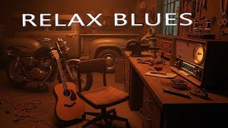 Relaxing Blues Guitar | Deep Acoustic & Harmonica for Calm Evenings
