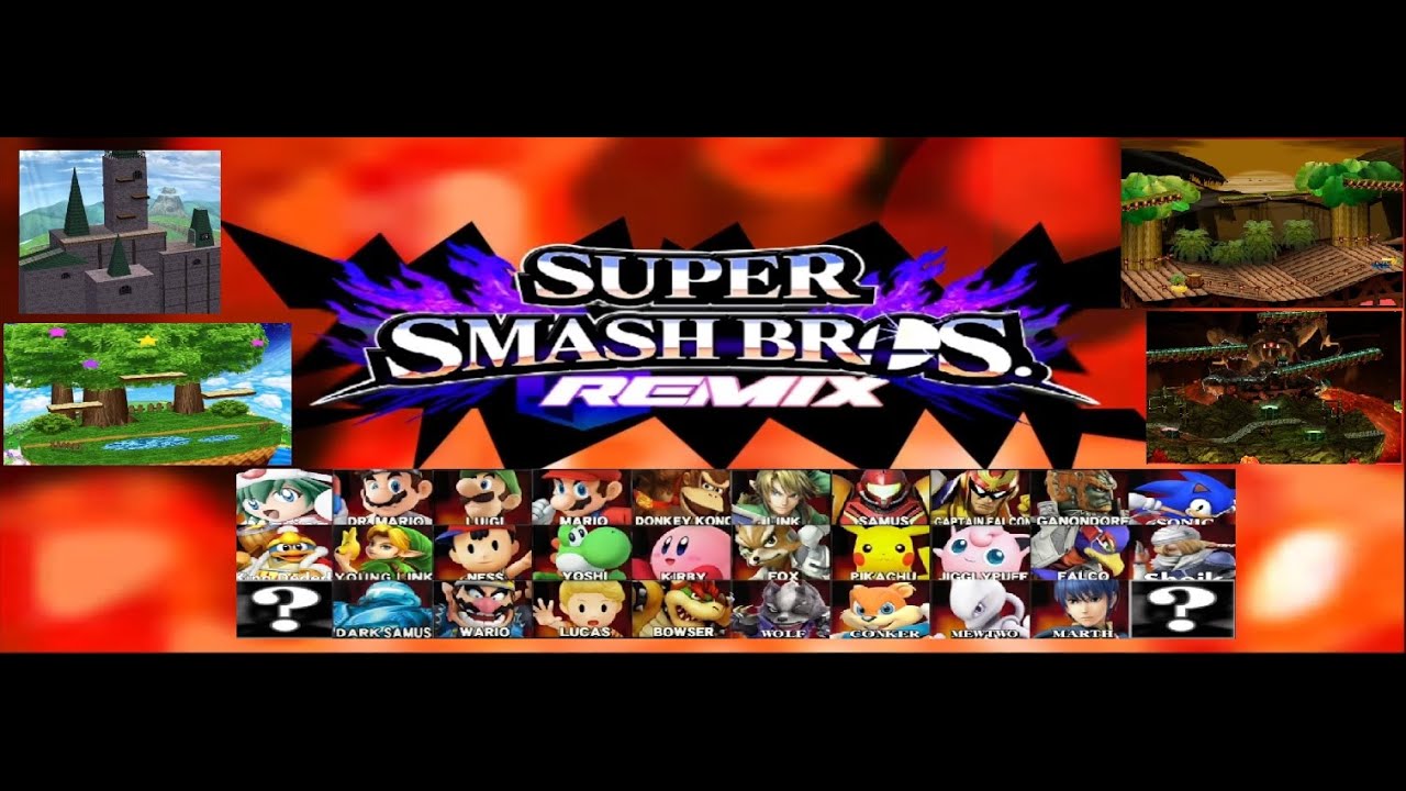 Super Smash Bros 64 Remix HD Textures Gameplay : r/casualnintendo