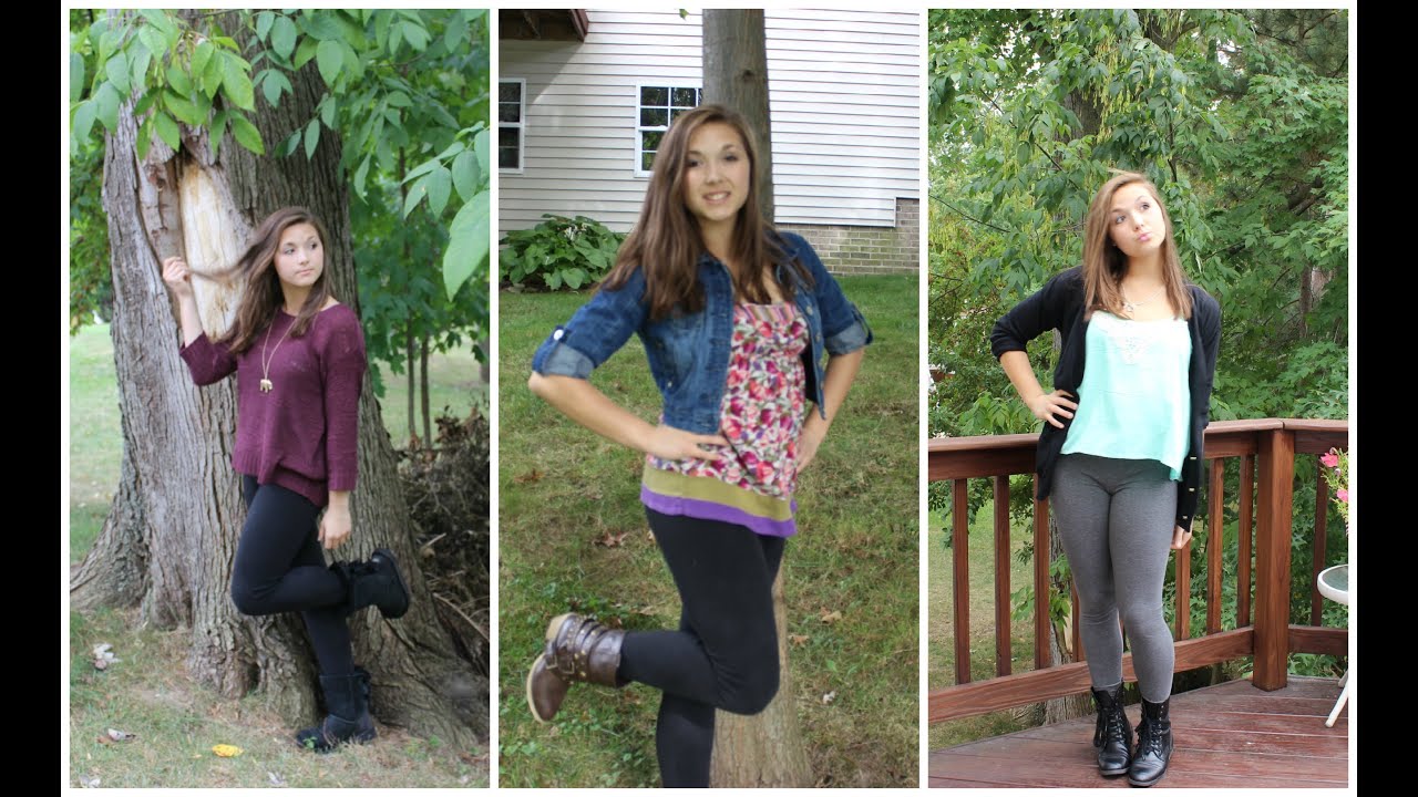 3 Ways To Wear Leggings Youtube