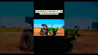 Tochanking 🚜 🤴🏻Full power🔋💪🏻 on Tree🌲❤ pulling ✅💖💯