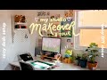 ♡ ART STUDIO MAKEOVER & ROOM TOUR ♡ vlog ♡ new work from home space!