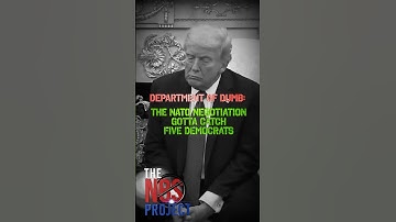 Department of Dumb: THE NATO NEGOTIATION — GOTTA CATCH FIVE DEMOCRATS