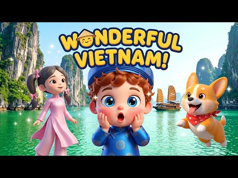 Let's Explore Wonderful Vietnam! Discover Ao Dai, Pho & Ha Long Bay With Chuns Chuns