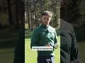 I always say that the lie of the ball will dictate what shot you are about to play