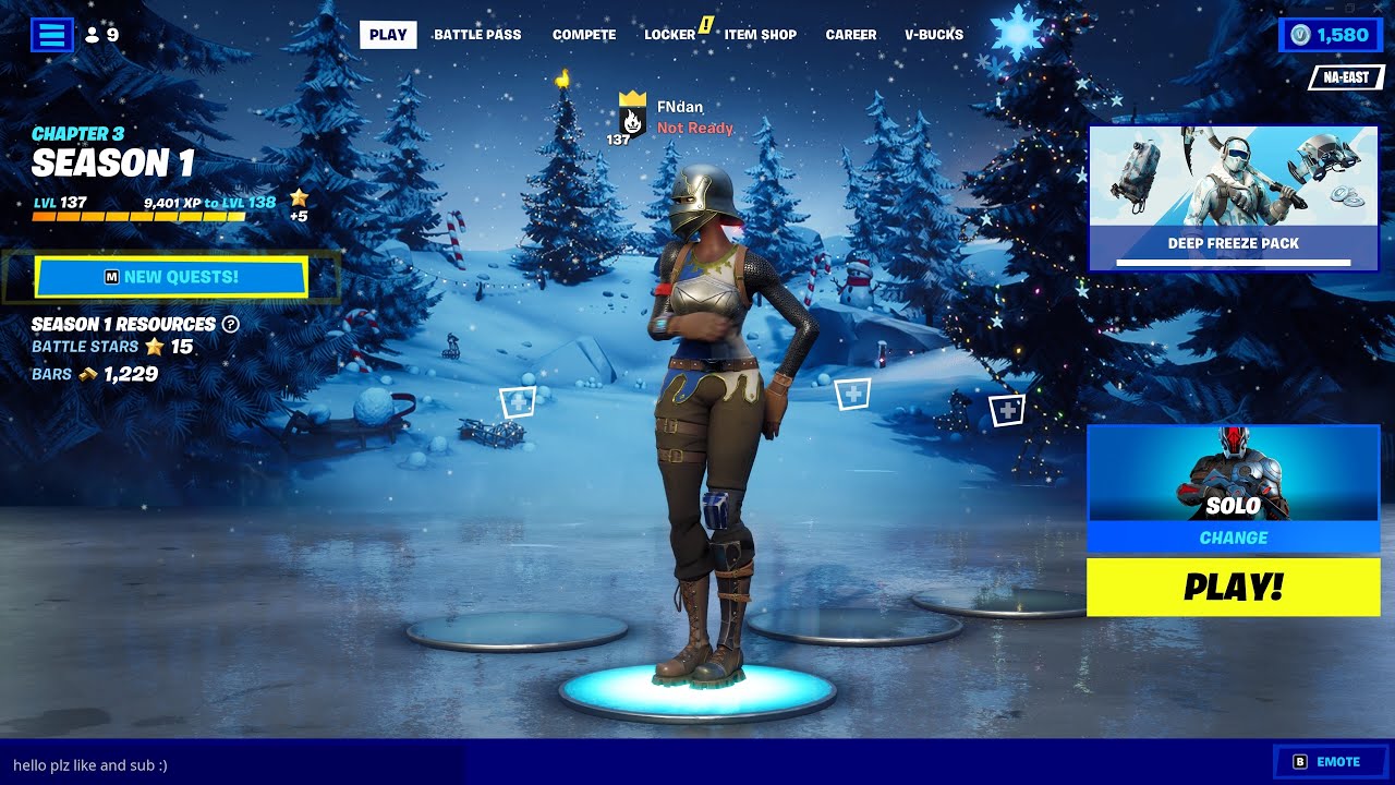 Fortnite lobby dance for tiktok!