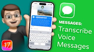 How to Automatically get Voice Messages Transcribed in iOS 17 screenshot 1