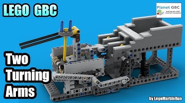 Two Turning Arms - LEGO GBC module | Building instructions available on Planet GBC