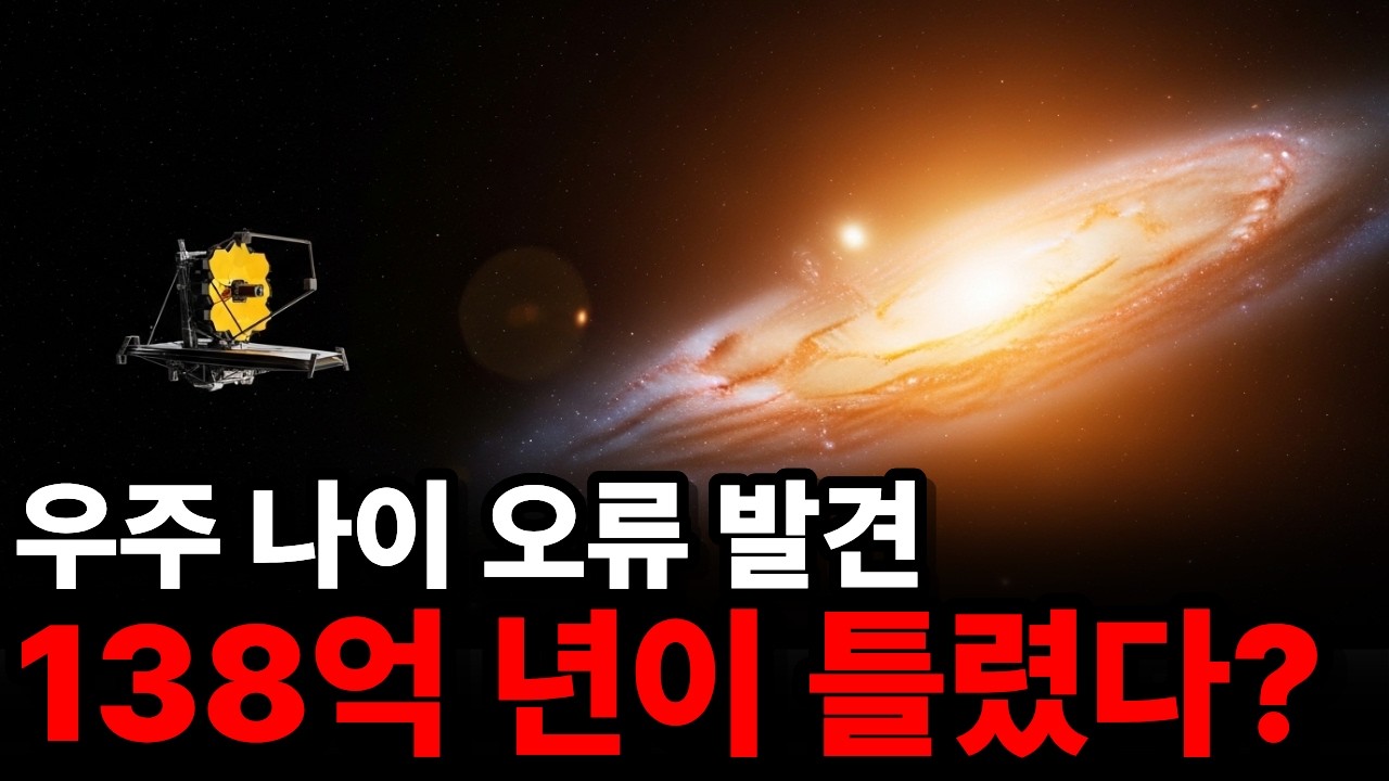 우주 나이 138억 년이 틀렸다고? 제임스 웹이 찍은 사진 한 장의 파문