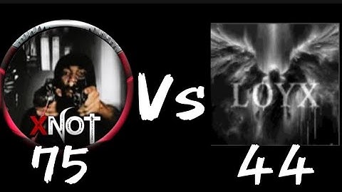 XNOT Vs LOYX 3v3 Ap Aw