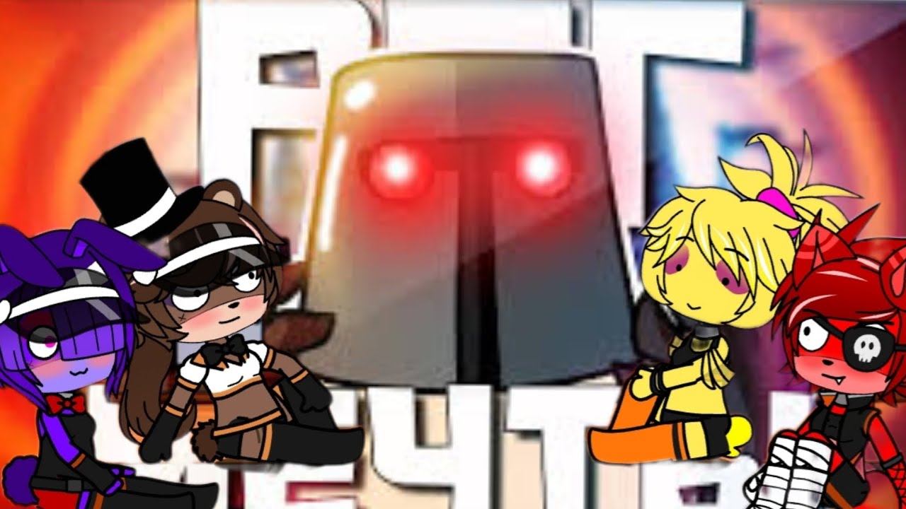 Реакция персонажей ФНИА на РПГ МЕЧТЫ - МОНТАЖ | AI DUNGEON от РУДИ и САСИДЖ