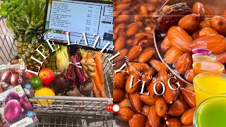 Life Lately #6 How I Grocery Shop  & Create Content for Juicing + Homemade Almond Milk | justChanel