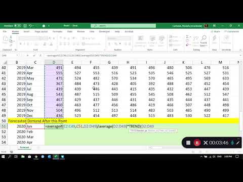 Seasonality and Trend Forecasting Video 2: Multiple SKUs