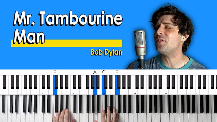 Mr. Tambourine Man Piano version - Piano performance video thumbnail