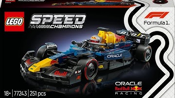 Lego 77243 Oracle Red Bull Racing F1 car Stop Motion Speedbuild | Humorsity Motorsport