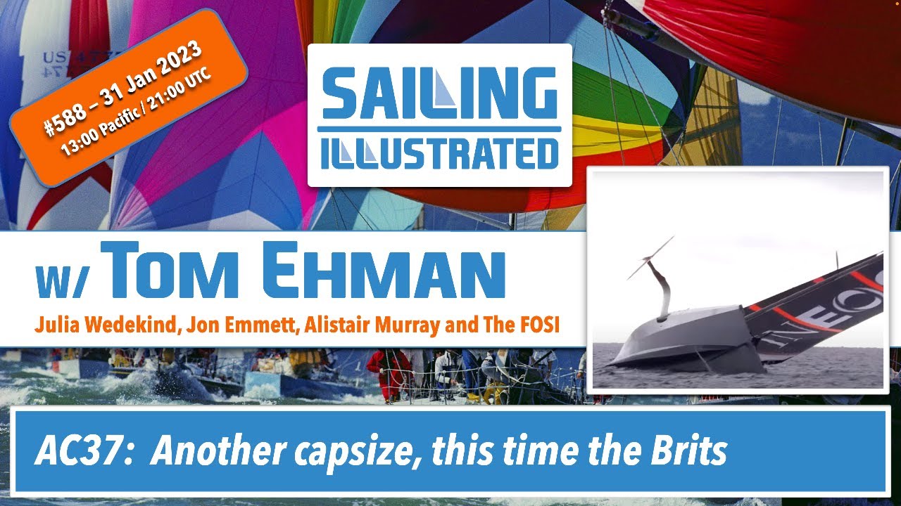 SI #588 — Another AC40 capsize, this time Sir Ben's INEOS Britannia