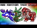 Pokémon Ruby Sapphire And Emerald Battle Kyogre Groudon Rayquaza 8bit Pokémon Ruby Sapphire And Emerald Battle Kyogre Groudon Rayquaza 8bit