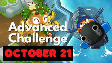 BTD6 Advanced Challenge || Only 10 Tiers, I Mean Tear || October 21, 2022