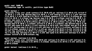 Red hat linux tutorial 12  What Can Go Wrong with GRUB