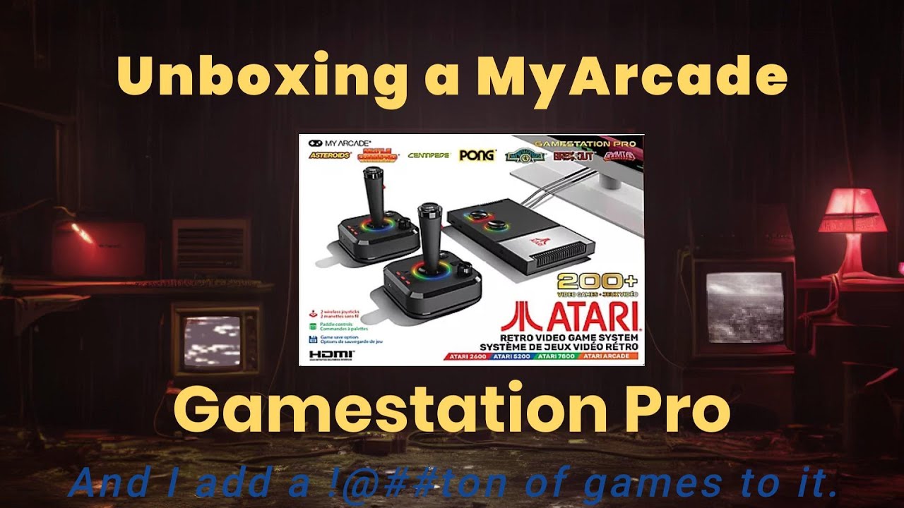Unboxing a Myarcade Gamestation Pro - YouTube