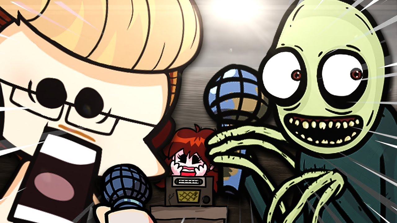 [FNF] V.S. Salad Fingers Mod in Friday Night Funkin' is Creepy! YouTube