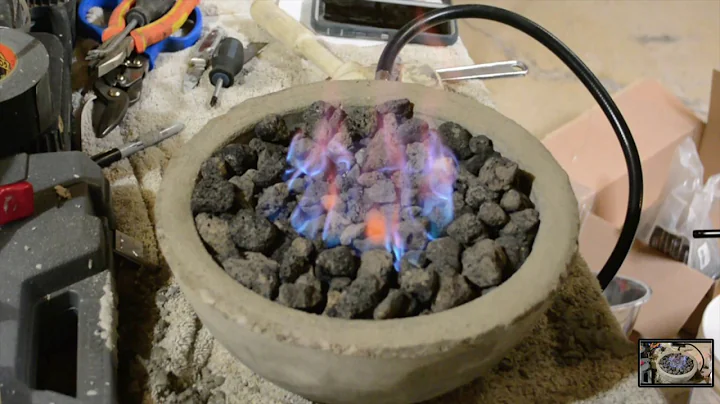 DIY Table Top Propane Concrete Fire Bowl