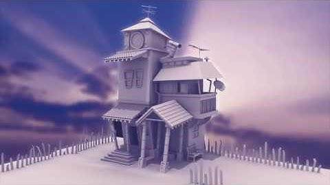 Stylized BG Modeling - Cartoon House | 3D Maya