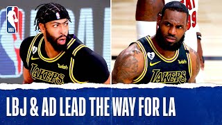 LeBron \& AD Combine For 65 In Lakers' Game 2 Win | #NBAFinals