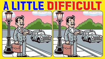 🧠🧩Think You’re Sharp? Try This Spot the Difference! 《A Little Difficult》