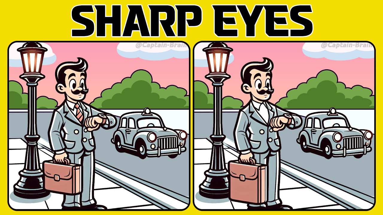 🧠🧩Think You’re Sharp? Try This Spot the Difference! 《A Little Difficult》